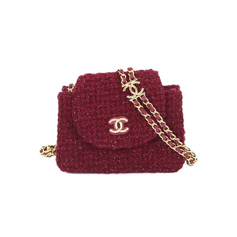 Chanel CHANEL Mini Matelasse Chain Shoulder Bag Leather 